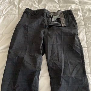 Under armour plaid golf pants